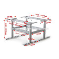 Laptop tables for events two person electric height adjustable office & school desk frame Coffee table leg